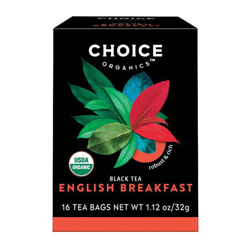 Choice Organics English Breakfast Black Tea - 16 Bags